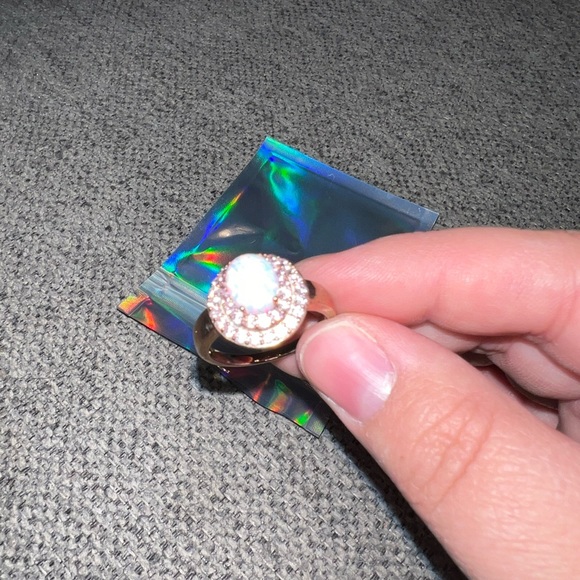 🪄BELLA LUCE - ESOTICA 4.17CTW LAB CREATED OPAL & DIAMOND SIMULANT ETERNO Size12 - Picture 5 of 6